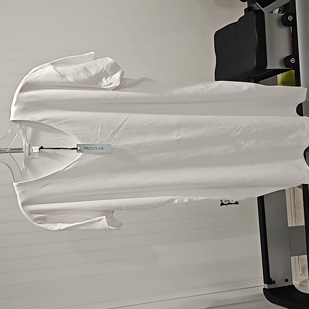 Simple white tshirt dress